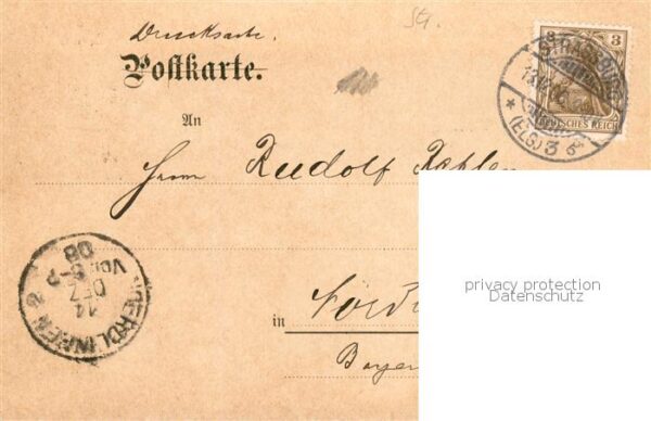 Strassburg  Strasbourg 67 Bas-Rhin Durlacher et Lindauer Handschuhfabrik A – Bild 2