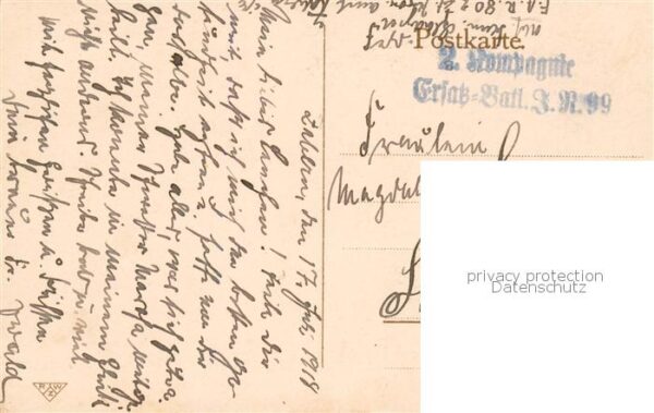 Zabern Saverne 67 Alsace Broschturm Feldpost – Bild 2