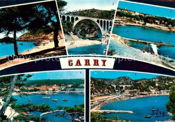 Carry-le-Rouet 13 Calanque du Cap Rousset Viaduc des Eaux