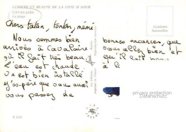 Cavalaire-sur-Mer 83 Var La plage – Bild 2