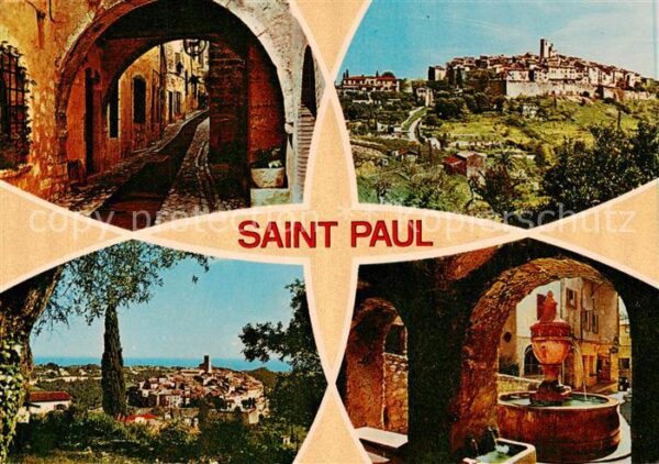 Saint Paul Cote d Azur Souvenir de Saint Paul