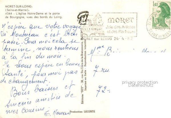 Moret-sur-Loing Eglise Notre Dame et la porte de Bourgo – Bild 2