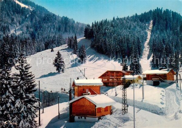 St-Pierre-d Entremont 38 Isere Le Planolet Les pistes de ski