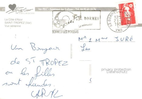 Saint Tropez Var Vue aerienne – Bild 2
