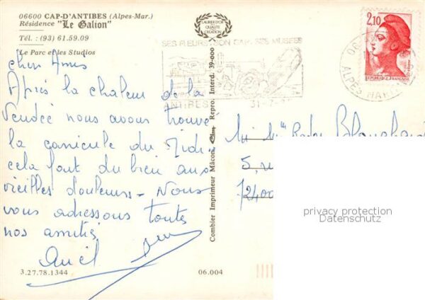 Cap d Antibes Residence Le Galion – Bild 2