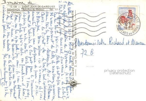 Gemenos 13 Bouches-du-Rhone Saint Jean de Garguier Le Chateau – Bild 2