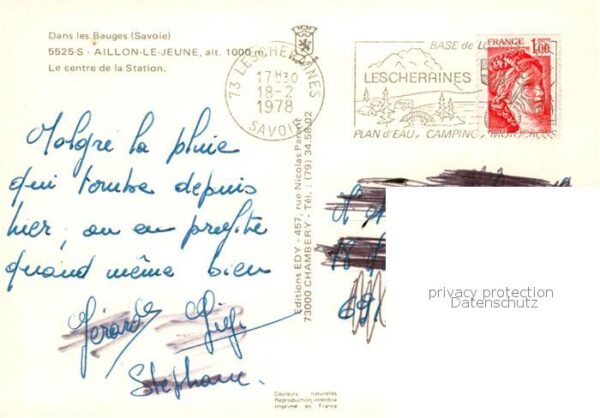 Aillon-le-Jeune Centre de la Station Sports d hiver – Bild 2