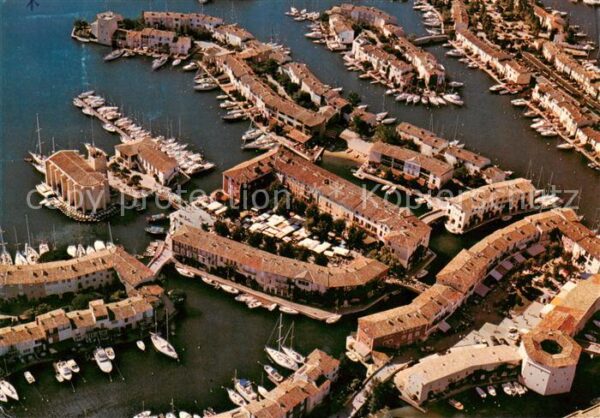 Port Grimaud 83 Var Vue aerienne