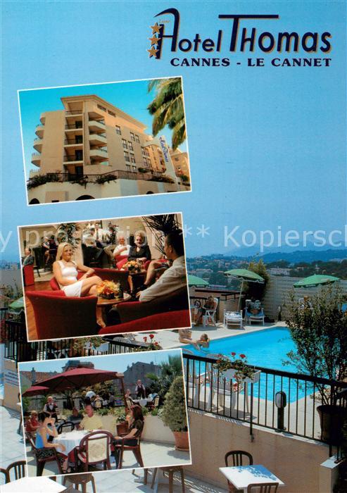 Cannes 06 Hotel Thomas Gastraum Terrasse Schwimmb