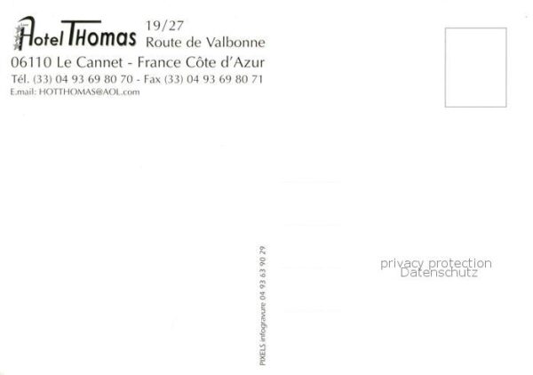 Cannes 06 Hotel Thomas Gastraum Terrasse Schwimmb – Bild 2