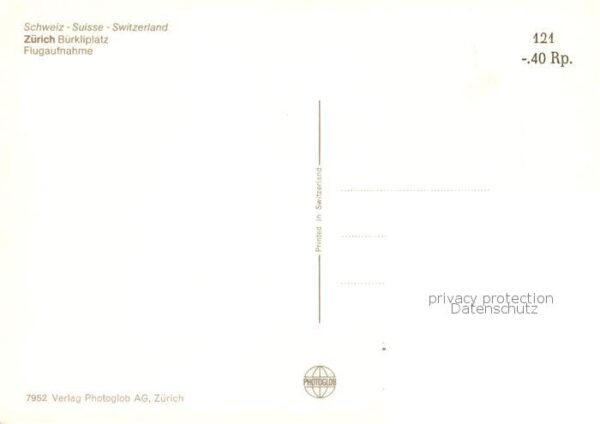 Zuerich ZH Bürkliplatz – Bild 2