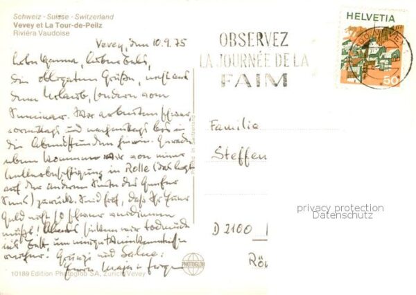 Vevey VD et La Tour de Peilz Riviera Vaudoise La – Bild 2
