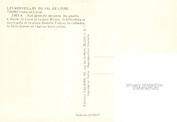 Tours 37 La Loire Pont Wilson Bibliothèque Place – Bild 2