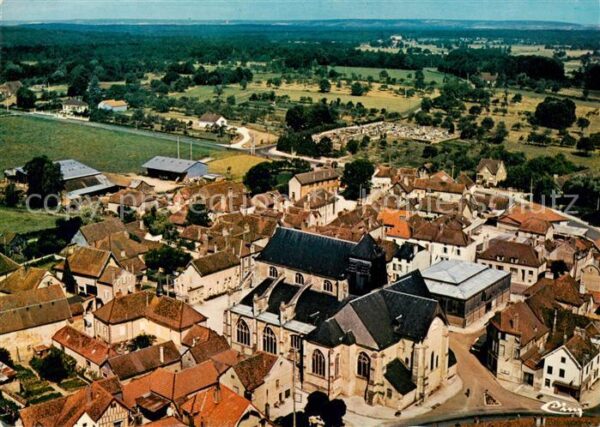 Chaource Vue aérienne
