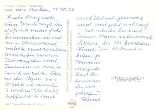 Basel BS Stadtpanorama – Bild 2