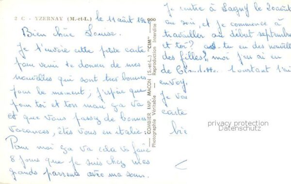 Yzernay 49 Maine-et-Loire Vue d’ensemble Eglise – Bild 2
