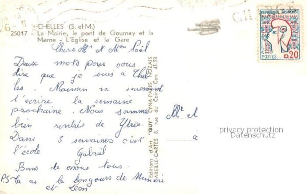 Chelles  77 Seine-et-Marne La Meirie le pont de Gournay et la Marn – Bild 2