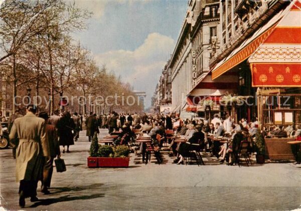 Paris 75 Avenue des Champs Elysees