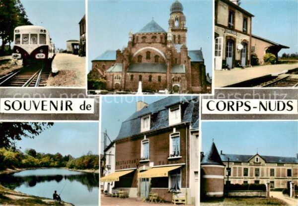 Corps-Nuds 35 Ille-et-Vilaine Souvenirs Vue d_ensemble