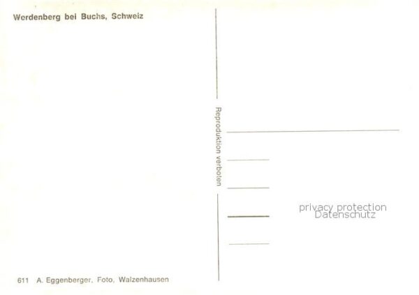 Werdenberg SG Beschriftetes Haus – Bild 2