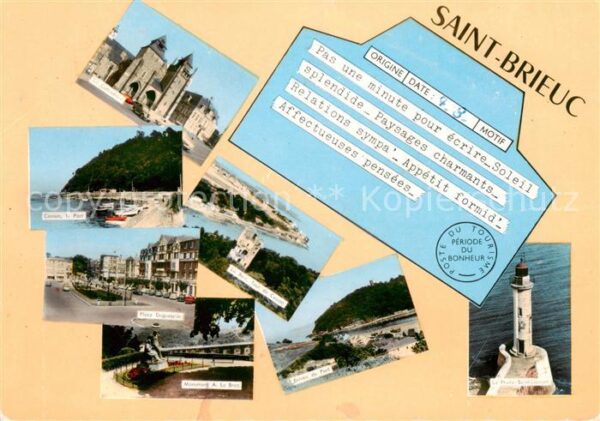 Saint-Brieuc 22 Cotes-d Armor La Cathedrale Cesson le Port Place Dugu