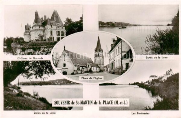 St-Martin-de-la-Place 49 Maine-et-Loire Chateau de Boumois Place de l’Eglise Bo