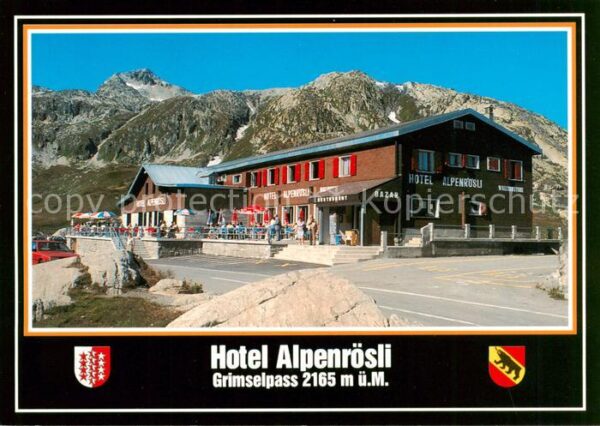 Grimsel Passhoehe Hotel Alpenrösli
