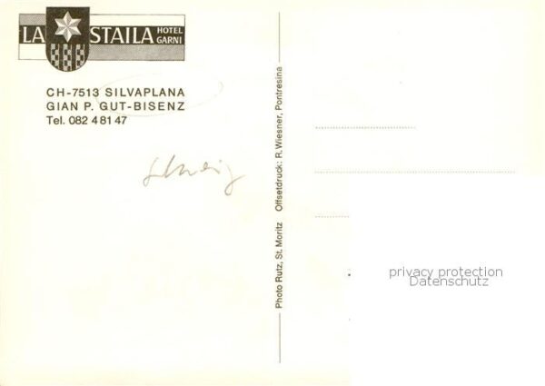 Silvaplana GR Gian P Gut Bisenz – Bild 2