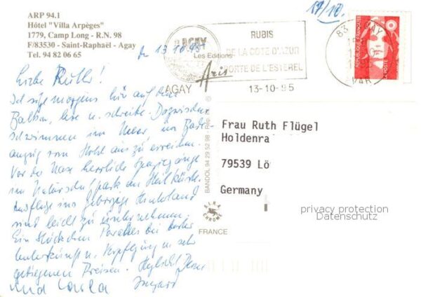 Saint-Raphael  83 Var Hotel Villa Arpeges Camp Long – Bild 2