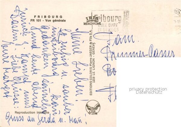 Fribourg  FR Vue generale – Bild 2