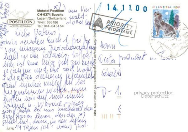 Buochs Vierwaldstaettersee Mototel Postillon – Bild 2