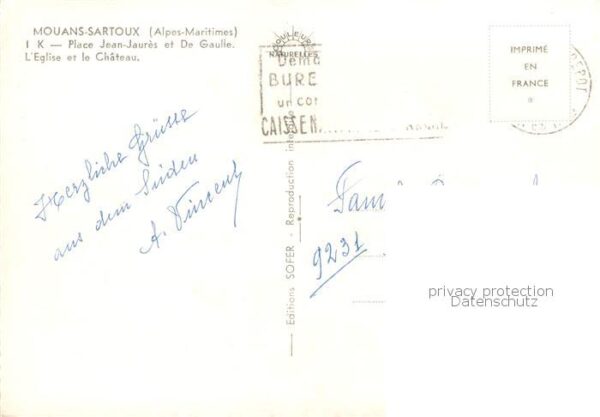 Mouans-Sartoux 06 Place Jean Jaures et De Gaulle l’Eglise – Bild 2