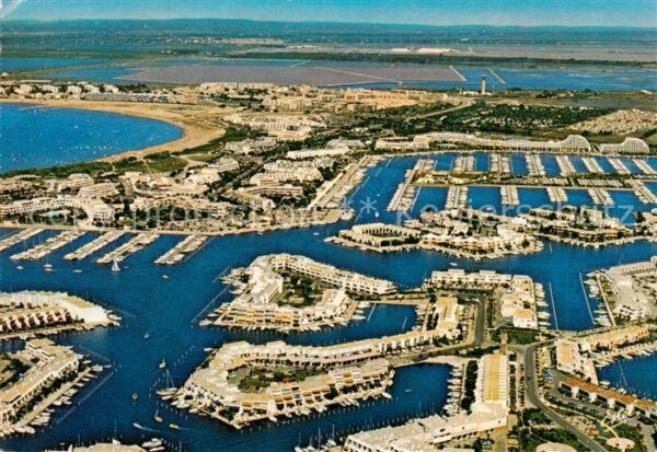 Port-Camargue 30 Gard Vue generale aerienne