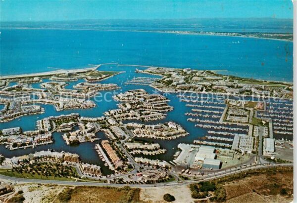 Port-Camargue 30 Gard Vue aerienne