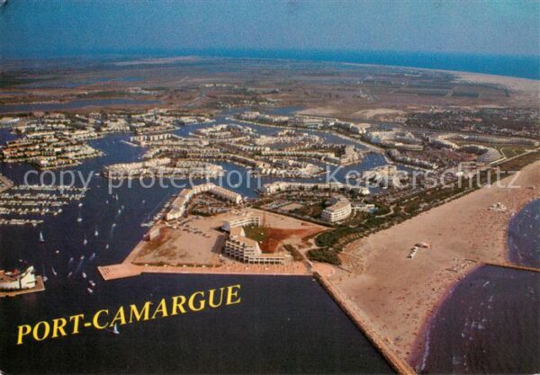Le Grau-du-Roi 30 Gard Vue aerienne des Marinas et du port de