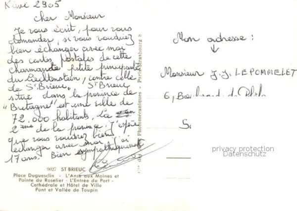 St-Brieuc 22 Cotes-d Armor Place Duguesclin L’Anse aux Moines et P – Bild 2