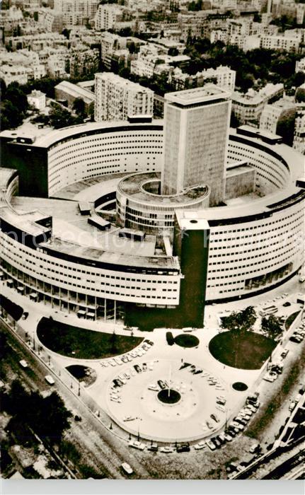 Paris 75 Bâtiment de la T.S.F. Francaise vue aér
