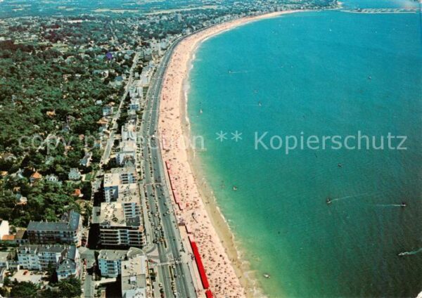 La Baule sur Mer La-Baule-les-Pins 44 Côté Pornichet Avenvue Lajarrige vue aé