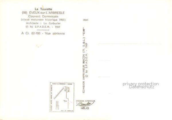 Eveux sur l Arbresle Couvent Dominicain Monument historique – Bild 2