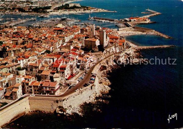 Antibes 06 Alpes Maritimes Vue generale aerienne sur les Remparts