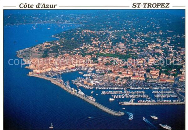 Saint Tropez Var Fliegeraufnahme