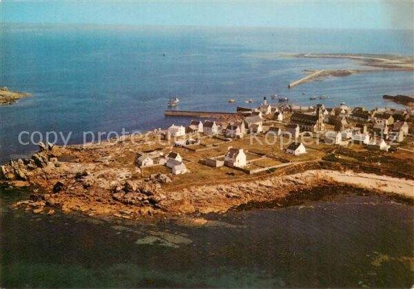 Ile-de-Sein 29 Finistere Le Kestell Vue aerienne