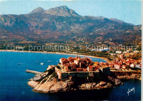 Calvi 2B Haute-Corse Vue panoramique avec la citadelle vue a