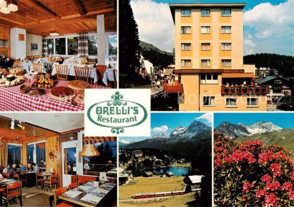 Arosa GR Hotel Restaurant Orelli Alpenflora Pano