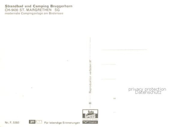 St Margrethen SG Strandbad und Camping Bruggerhorn – Bild 2