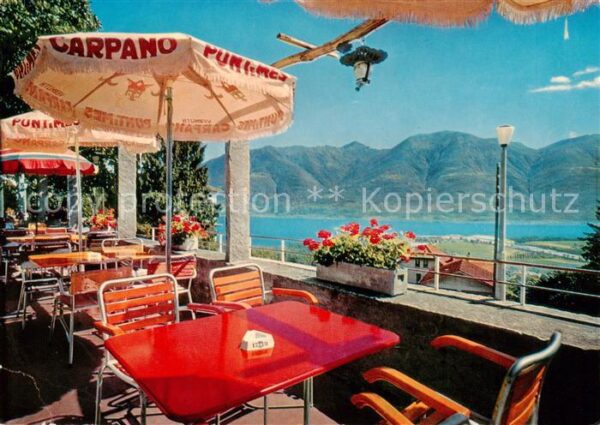 Locarno Lago Maggiore TI Hotel Post Terrasse