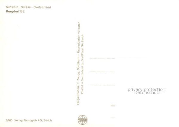 Burgdorf BE Fliegeraufnahme – Bild 2