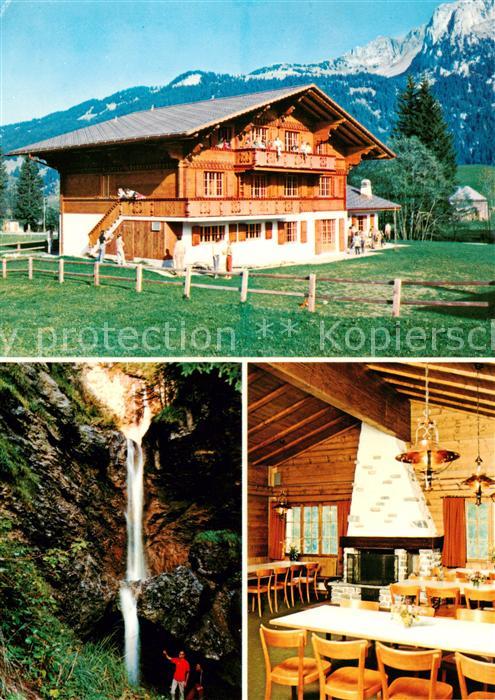 Gstaad BE Grellinger Ferienhaus Heitimatte Gastst