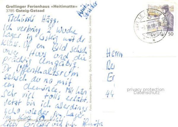 Gstaad BE Grellinger Ferienhaus Heitimatte Gastst – Bild 2