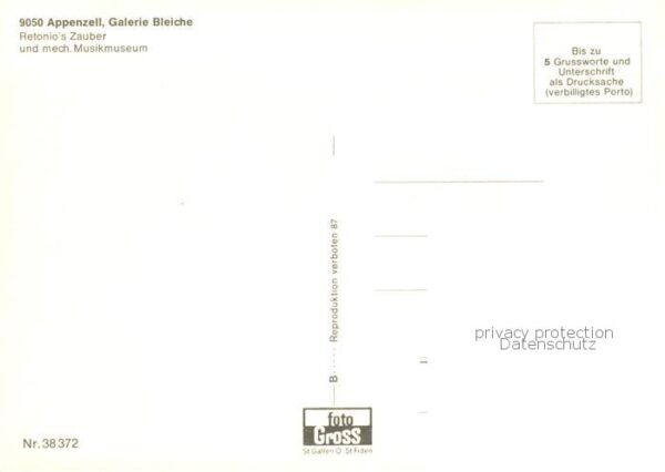 Appenzell IR Galerie Bleiche Retonios Zauber und mec – Bild 2
